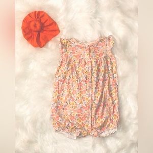 Carter’s Snap Up Cotton Floral Romper ($14) | Size: 24M or Bundle ($13/Bundle)